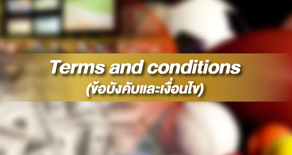 Terms and Conditions